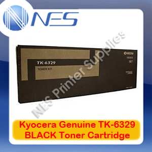 Kyocera Genuine TK-6329 BLACK Toner Cartridge for TASKalfa 4002i/5002i/6002i (35K) TK6329